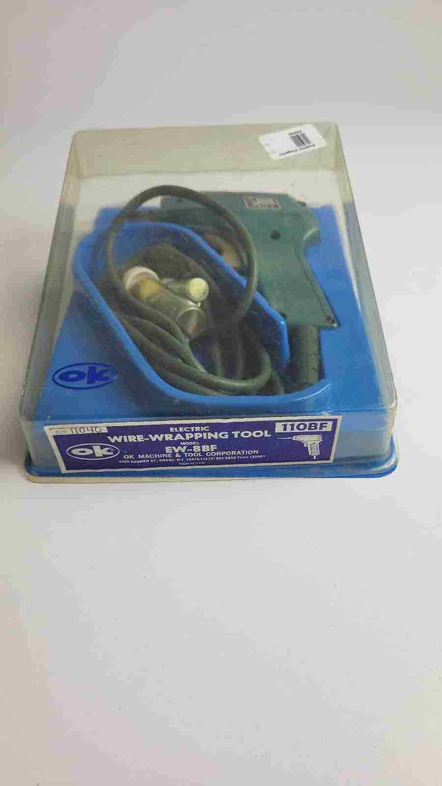 Wire Wrapping Tool, EW-8-BF, OK INDUSTRIES, 110V, 60MA