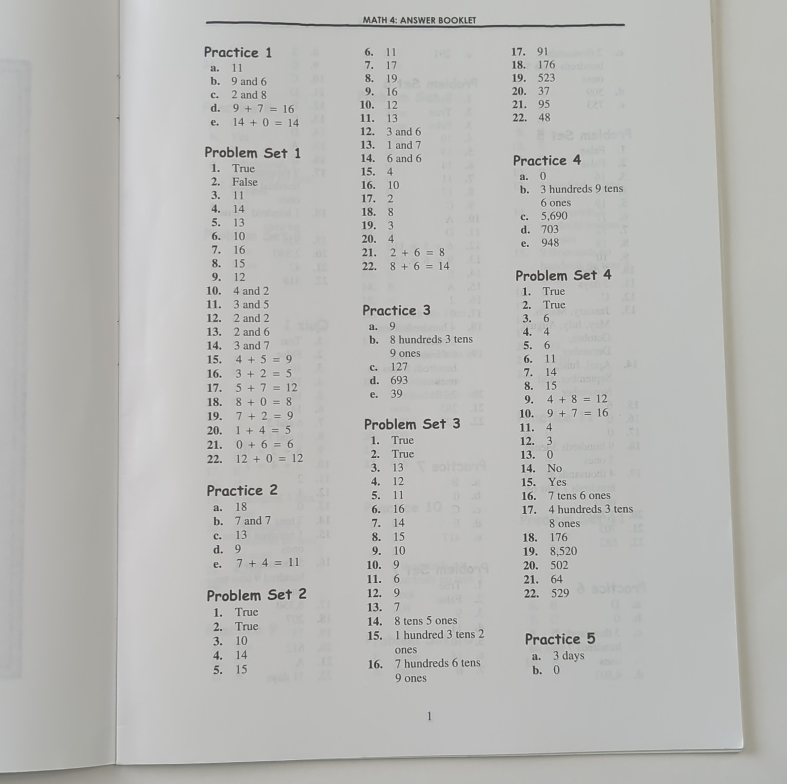 Teaching Textbooks Math 4 Workbook, CD-ROM Set 4 Discs & Answer Booklet - Read!