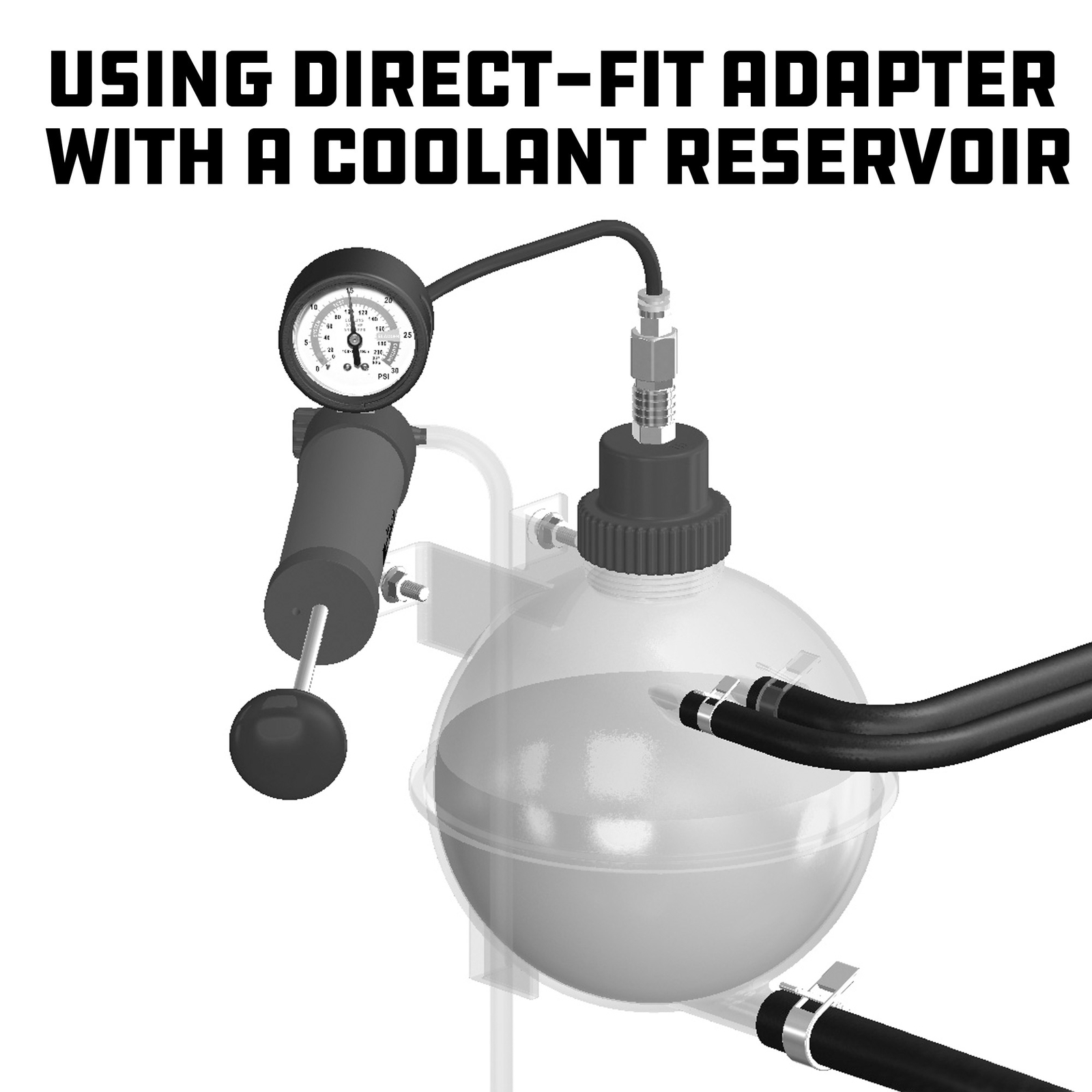 Powerbuilt European Cooling System Adapter Test Kit - 647644