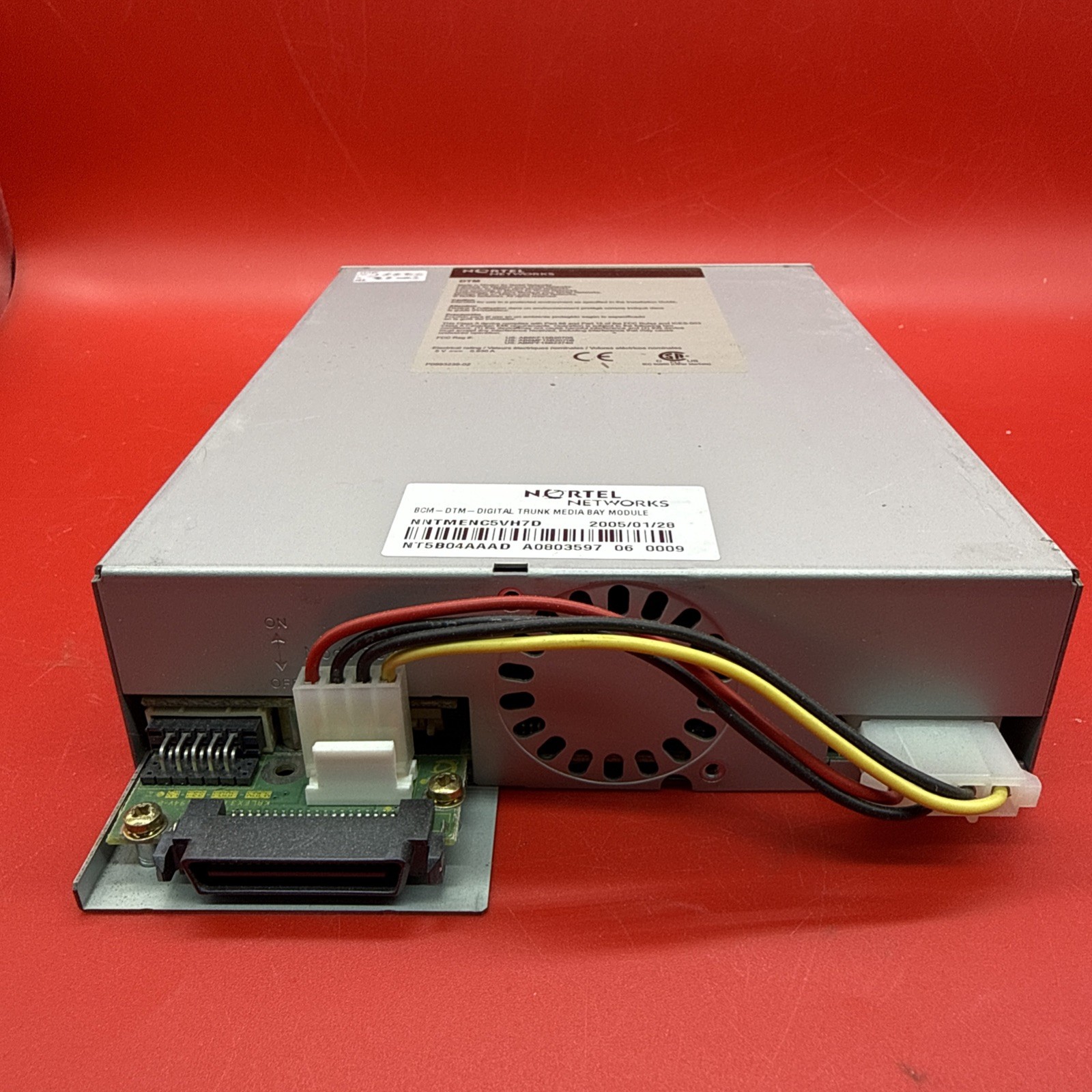 Nortel Networks BCM-DTM Digital Trunk Media Bay Module NT5B04AAAD *Untested*