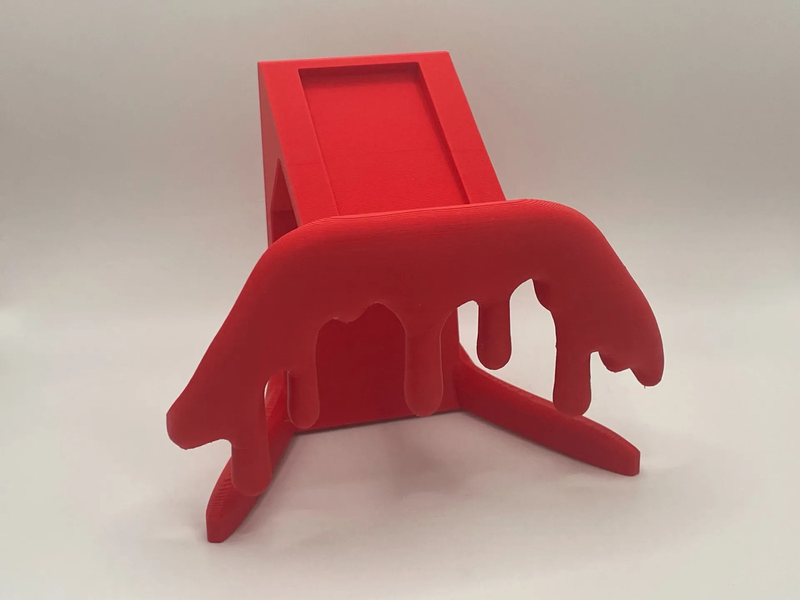 Xbox Series X S One Controller Stand Holder Red Dripping Melting Display Gaming