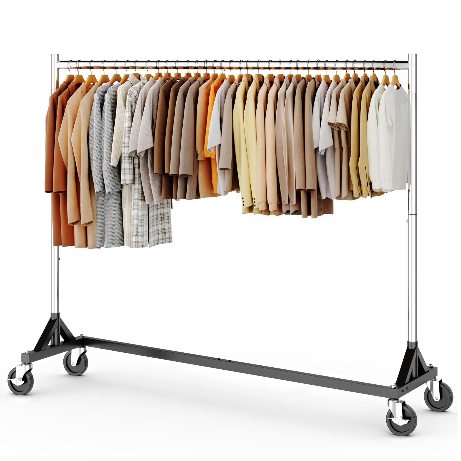 HOKEEPER Z Racks for Clothing Heavy Duty Clothes Rack for Hanging Clothes, 50...