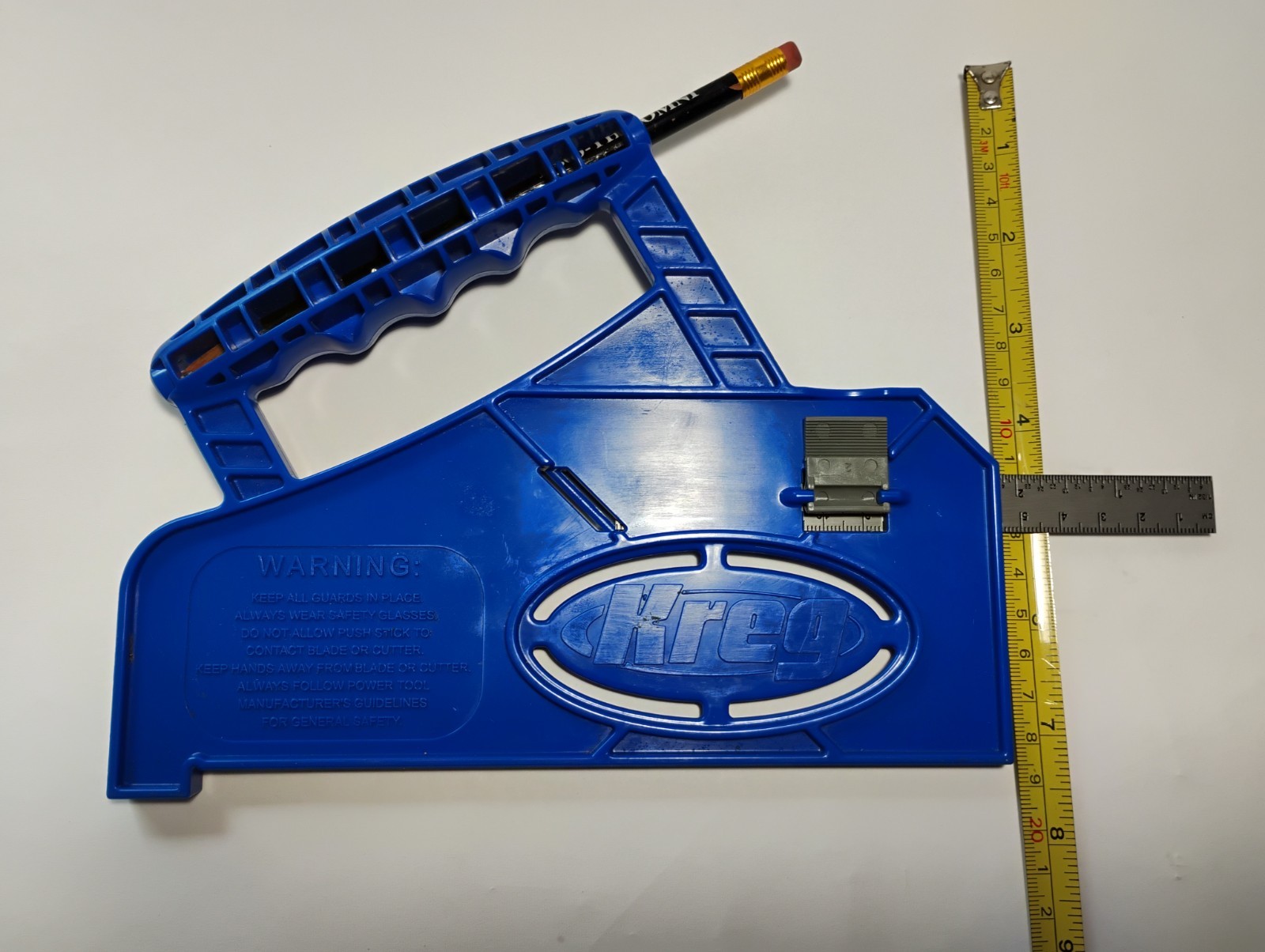 Kreg Multi Purpose Push Stick with Depth Gauge Kreg