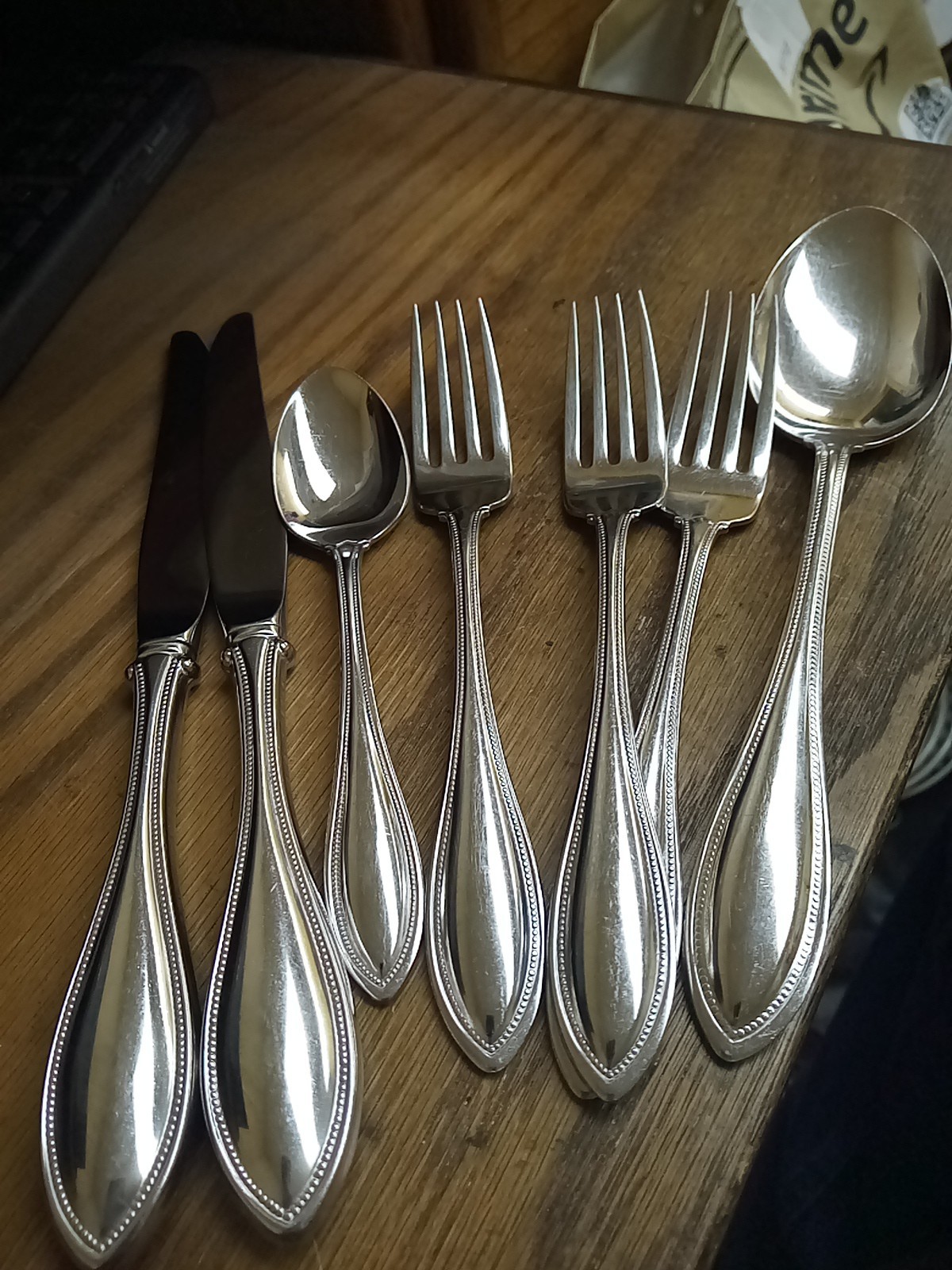 Oneida Stainless Arbor American Honey 7 Replacement Pieces FREE SHIPPING