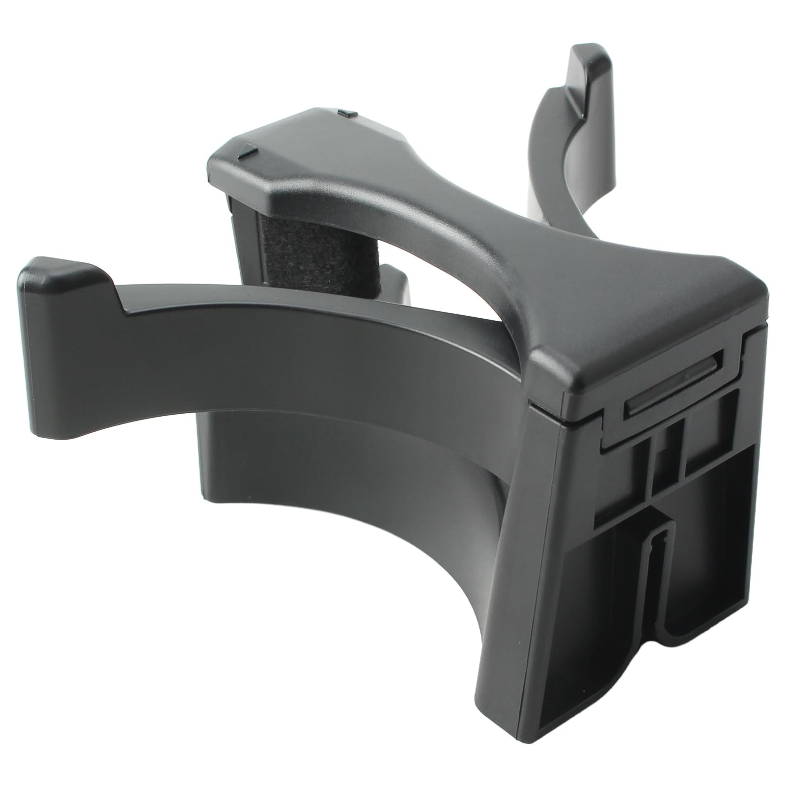 AUTOKAY Center Console Cup Holder Insert Divider for Toyota Tacoma Black