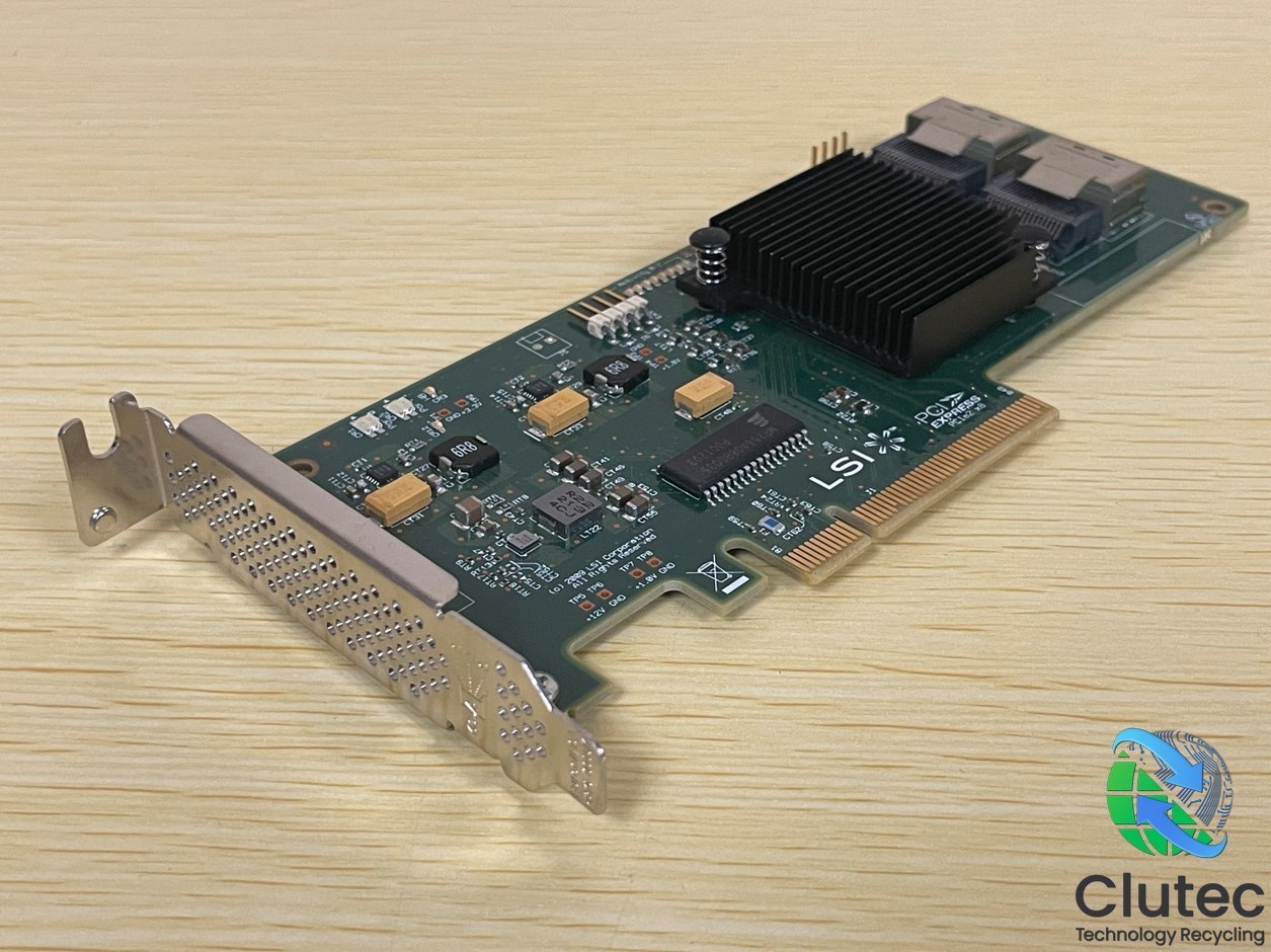 LSI SAS9211-8i PCI-E Dual Port SAS Raid Controller Card H3-25250-02C Half Height
