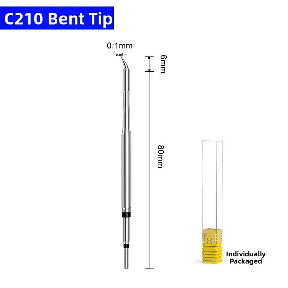 C210 All-in-One Soldering Iron Heating Element 8.6x0.1cm 8.7x0.25x0.15cm