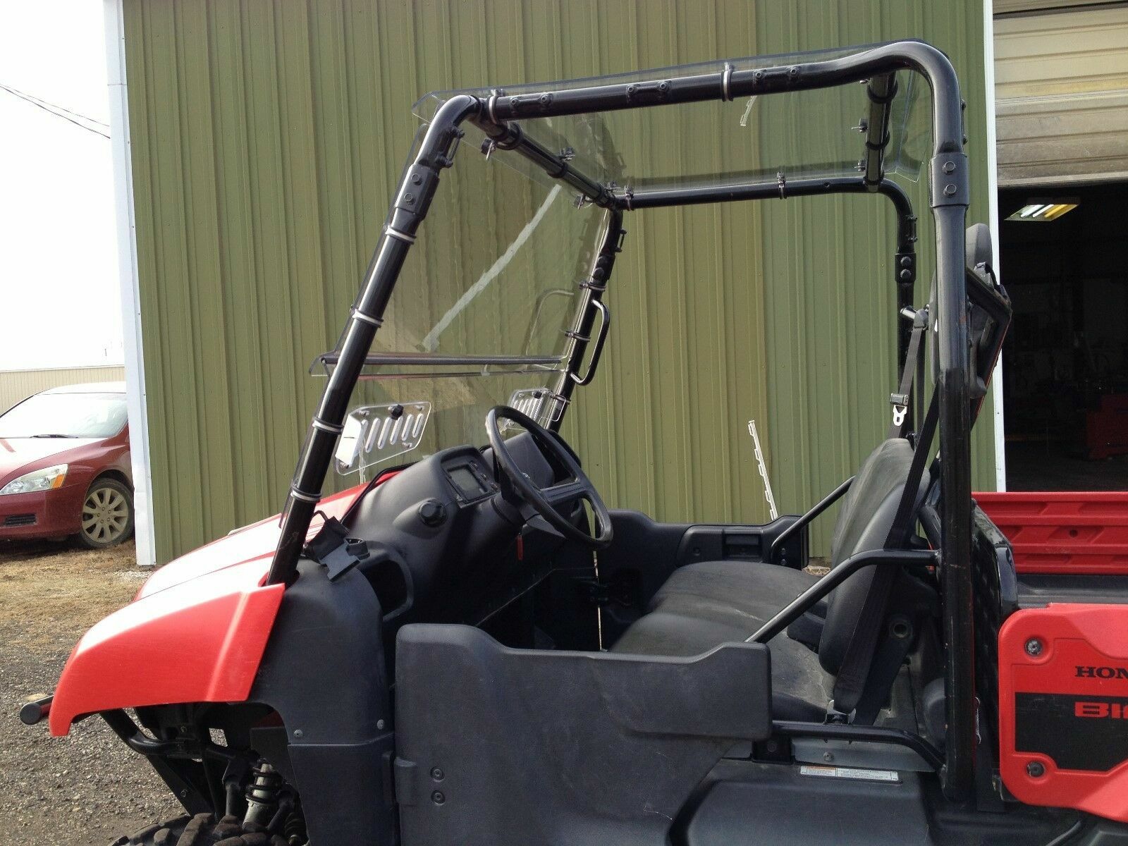 HONDA BIG RED 4X4 MUV700 2009-2013 MAX-FLO VENTED WINDSHIELD SALE!!!