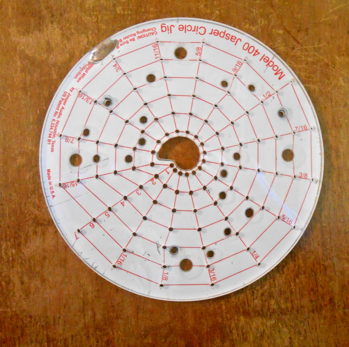 Jasper Circle Jig Model 400 for Routers