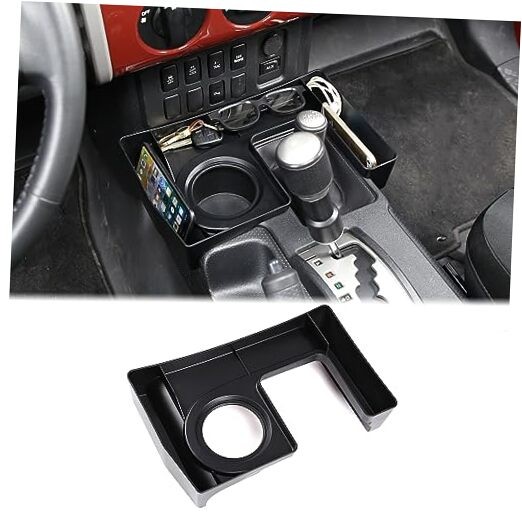 Center Console Gear Shift Storage Box Compatible with Toyota FJ U-shaped