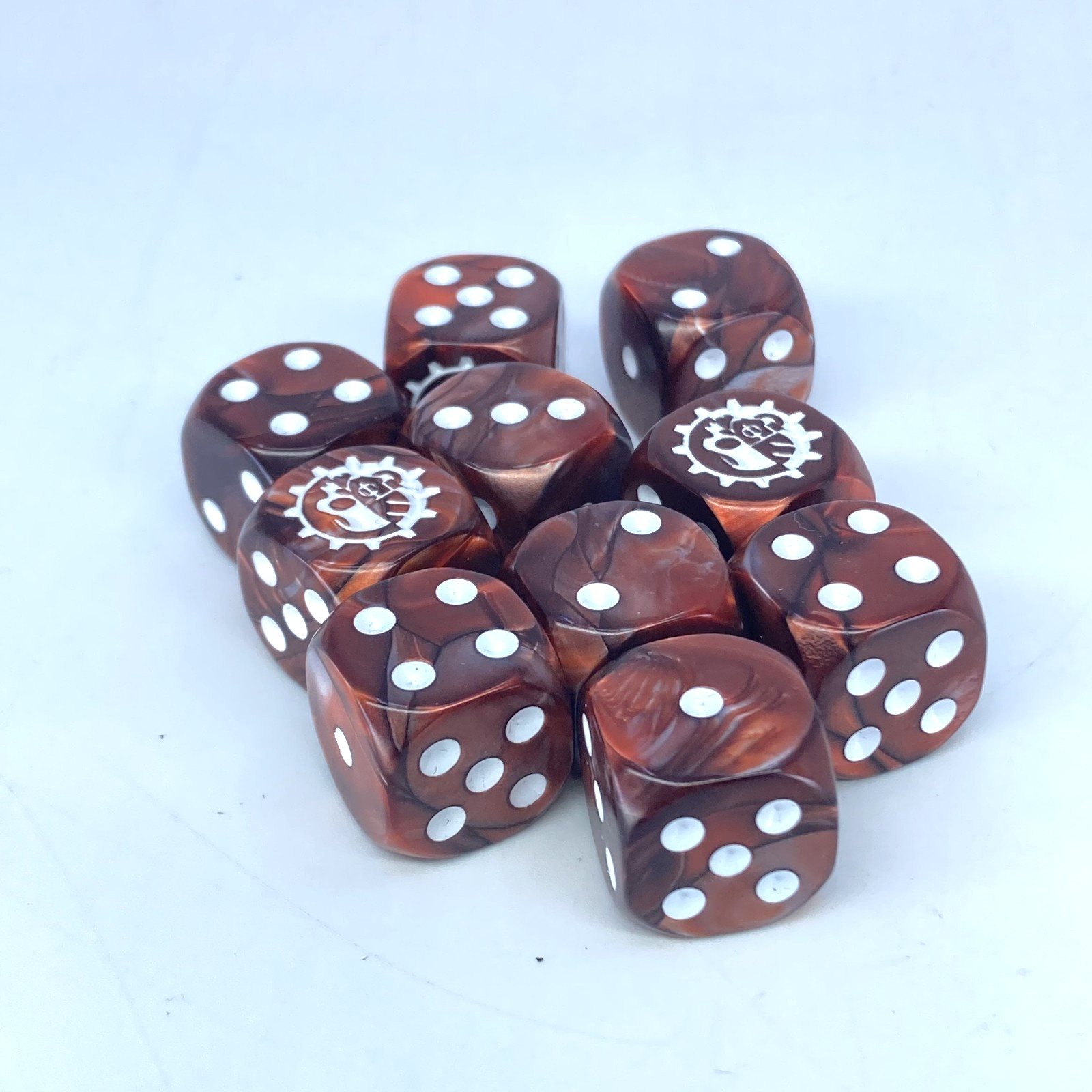 Adeptus Mechanicus D6 Dice Set - Warhammer 40k Games Workshop X5423