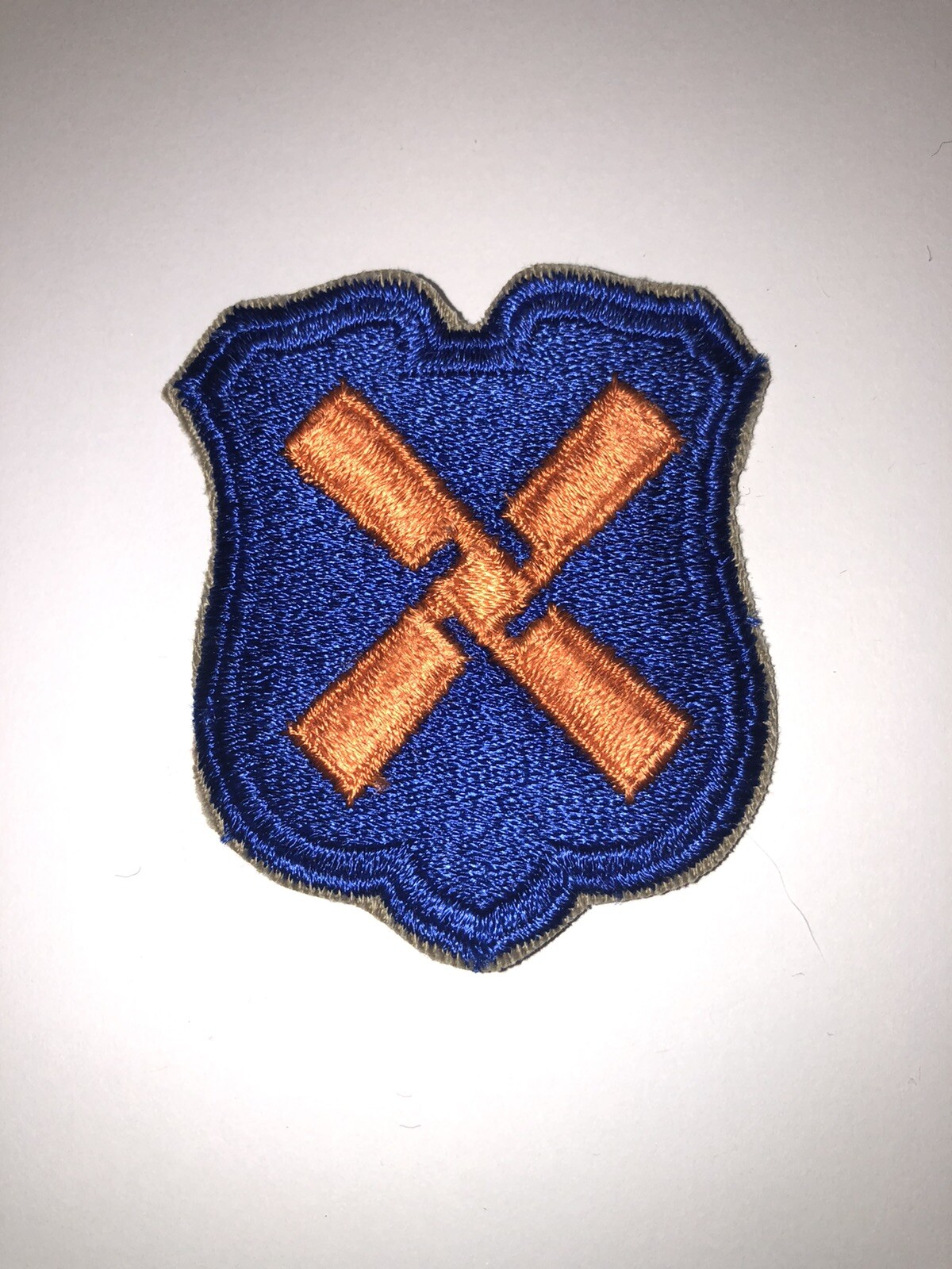 XII Corps Original WW II Era U.S. Army Shoulder Patch Insignia