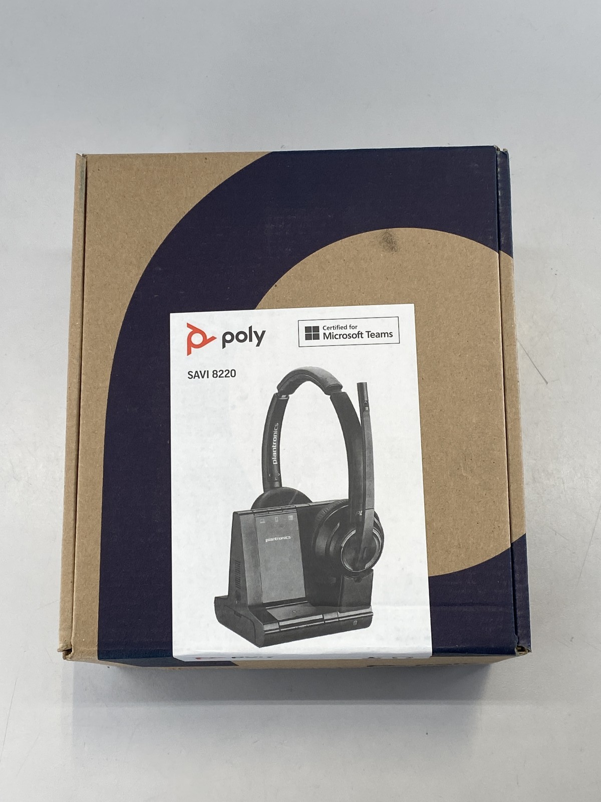 Poly Savi 8220 Office Wireless Headset- Black
