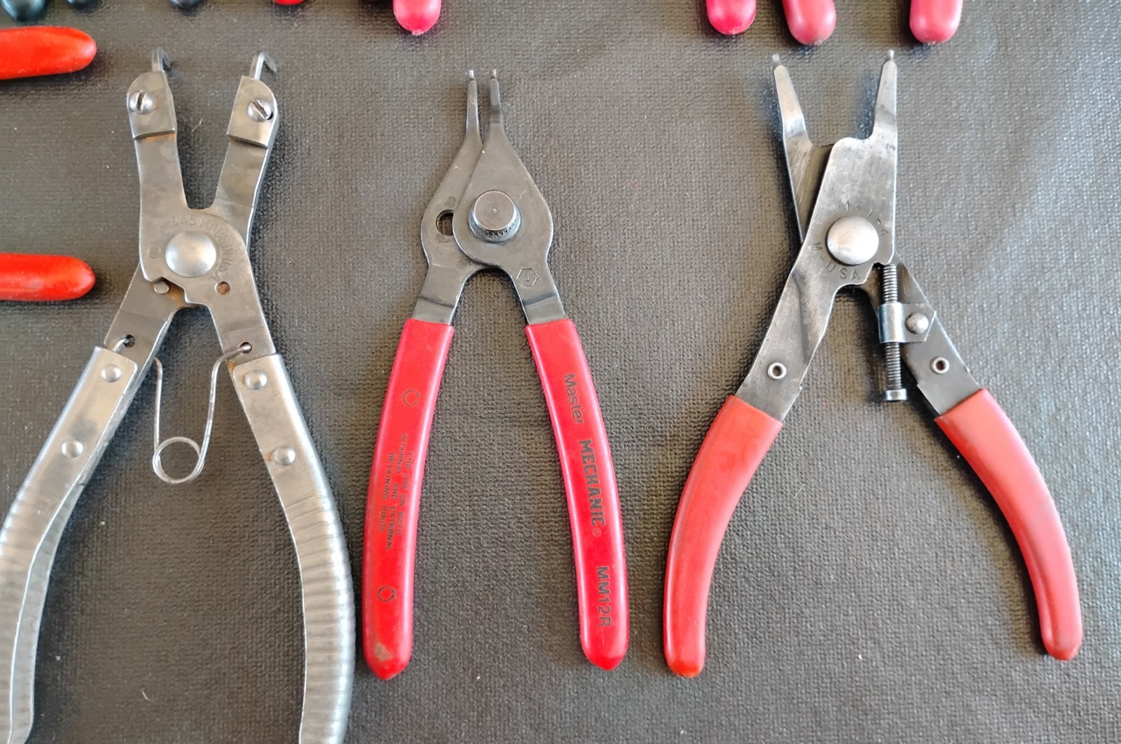 snap ring plier lot