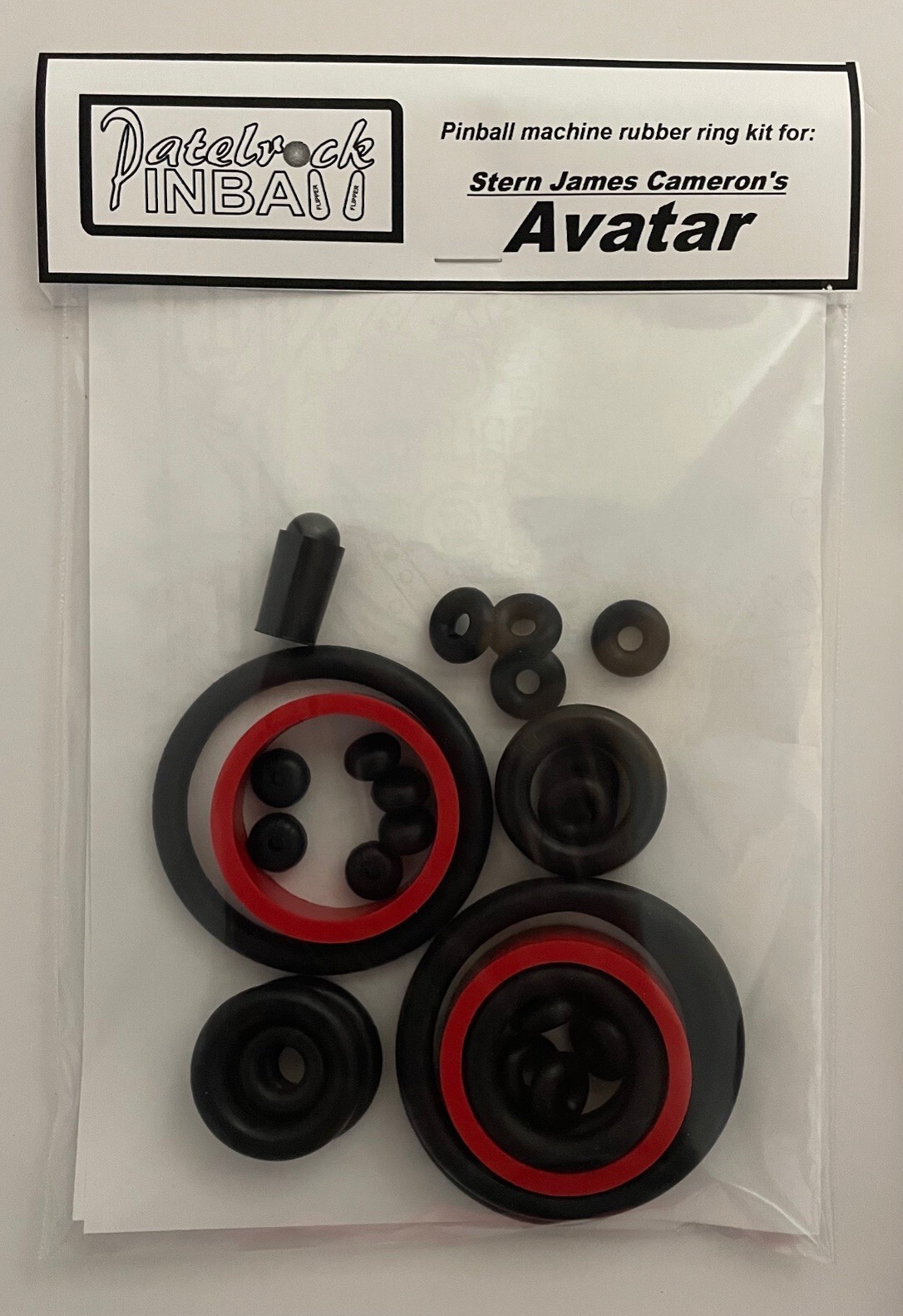 2010 Stern Avatar Pro / Limited Edition Pinball Machine Rubber Ring Kit