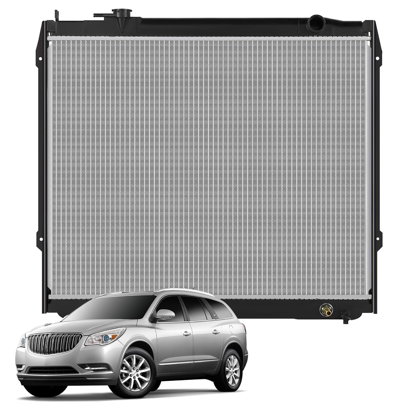 Aluminum Radiator Replacement for Toyota Tacoma 2.4L 2.7L 3.4L 1995-2004 CU1774