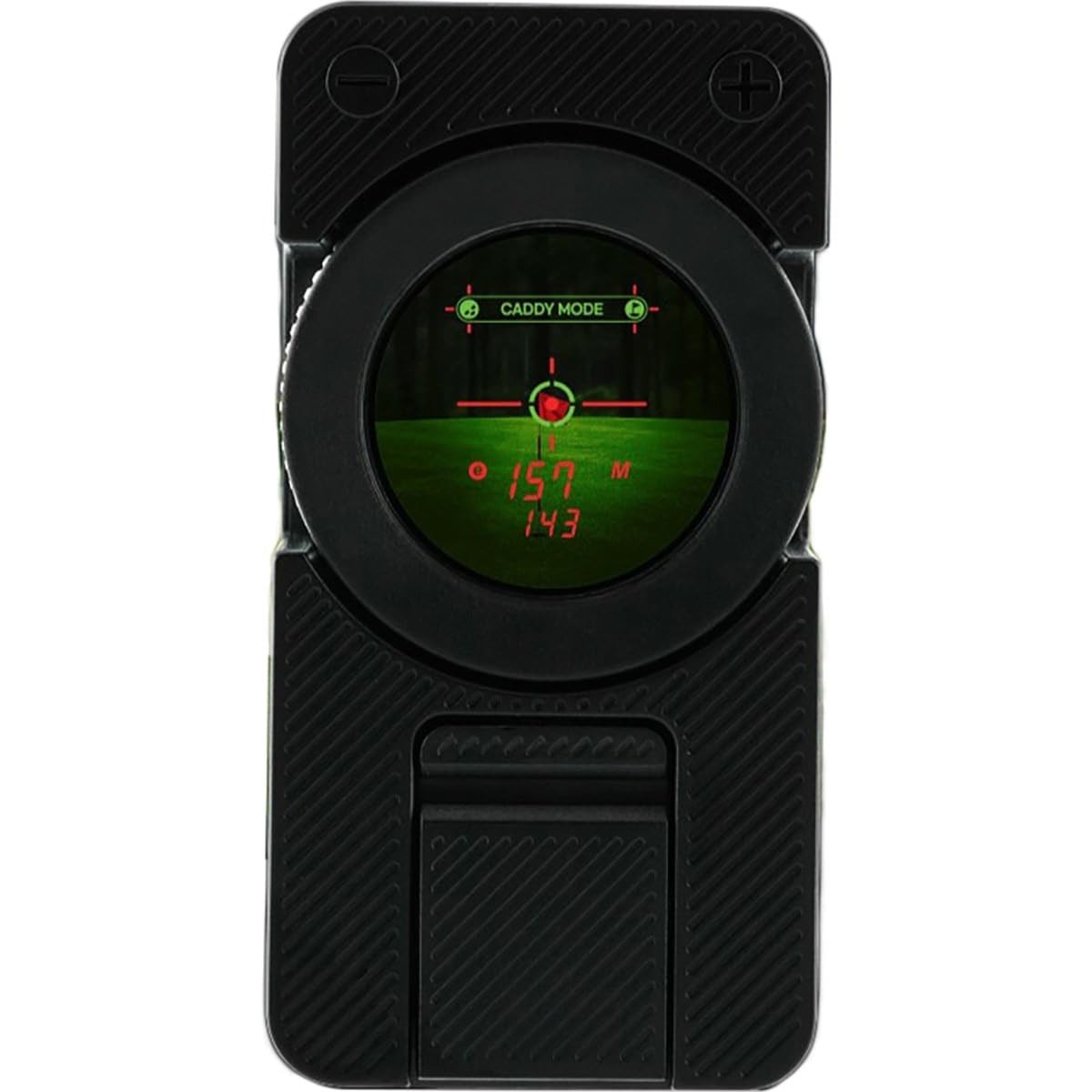 GOLFZON Caddy Talk Cube Golf Distance Measuring Device Silver 5V