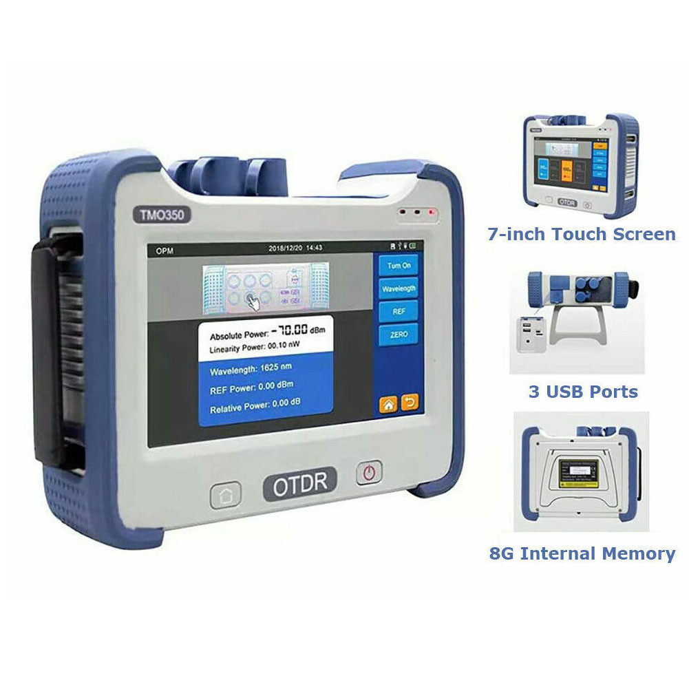 Good Performance Multifunctional Fiber Optic OTDR TMO350
