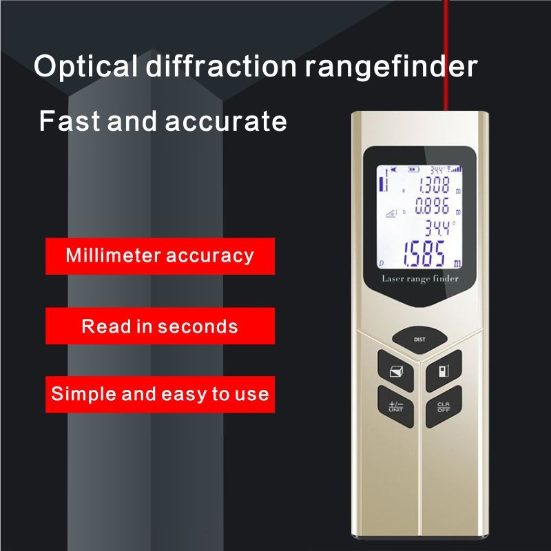 60M Laser Range Finder Handheld Mini Distance Meter60M Digital Laser Rangefinder