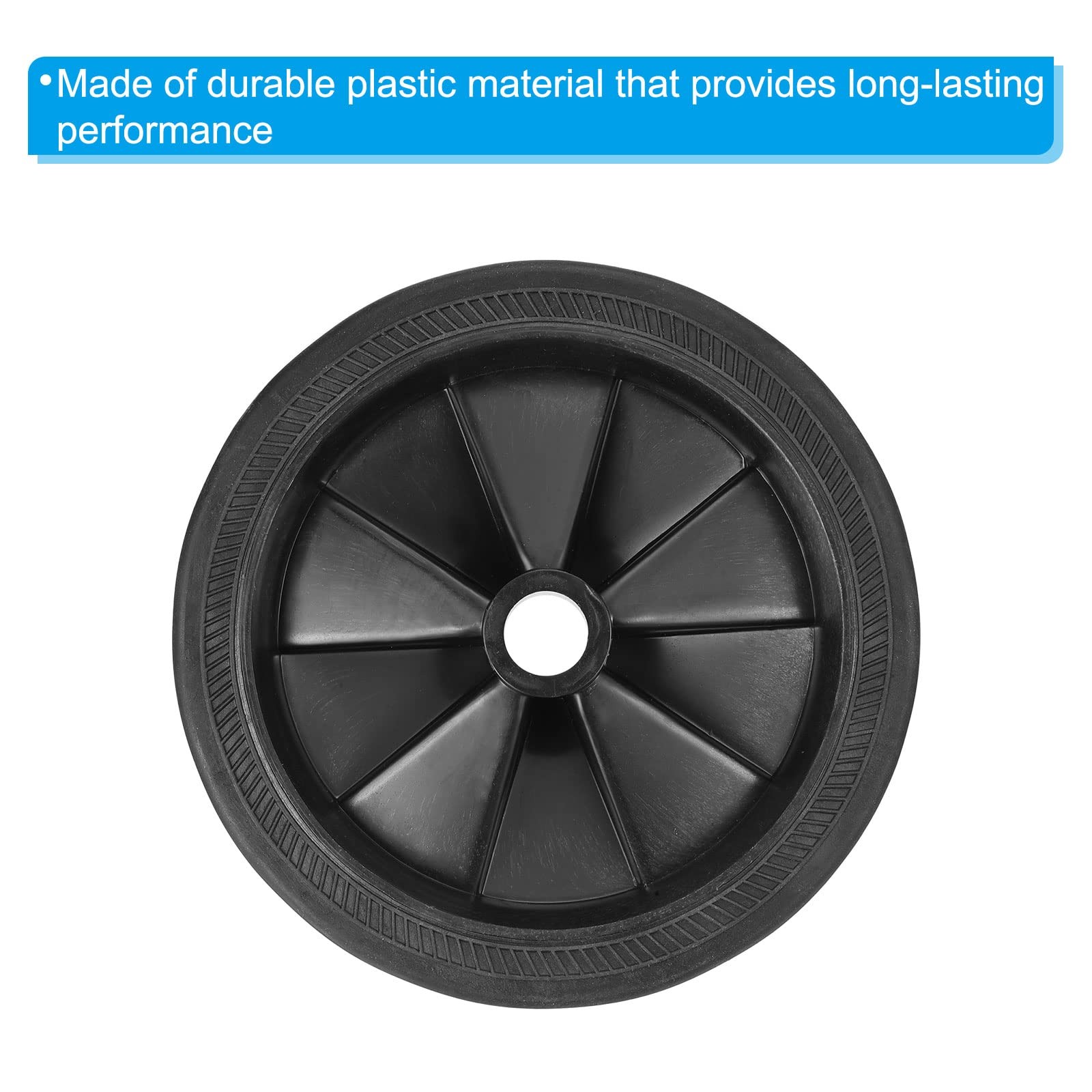Universal 5.8" Air Compressor Wheels - 2 Pack Replacement Parts for Mobility