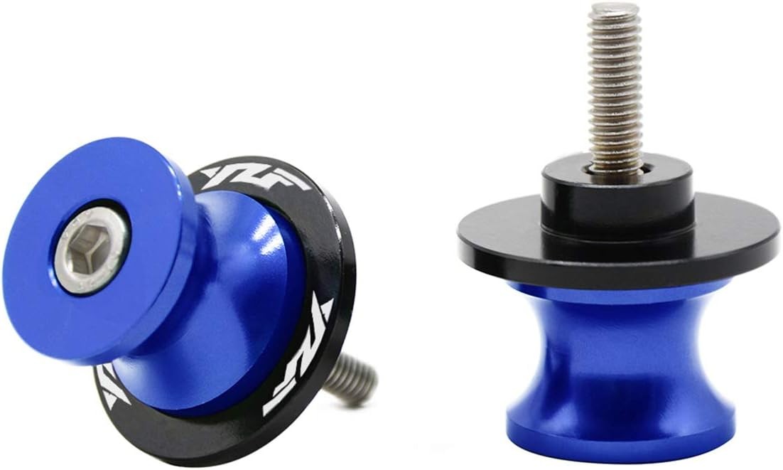 CNC Swing arm Sliders Spools Stand Screw for Motorcycle 600R BlueColor: blue