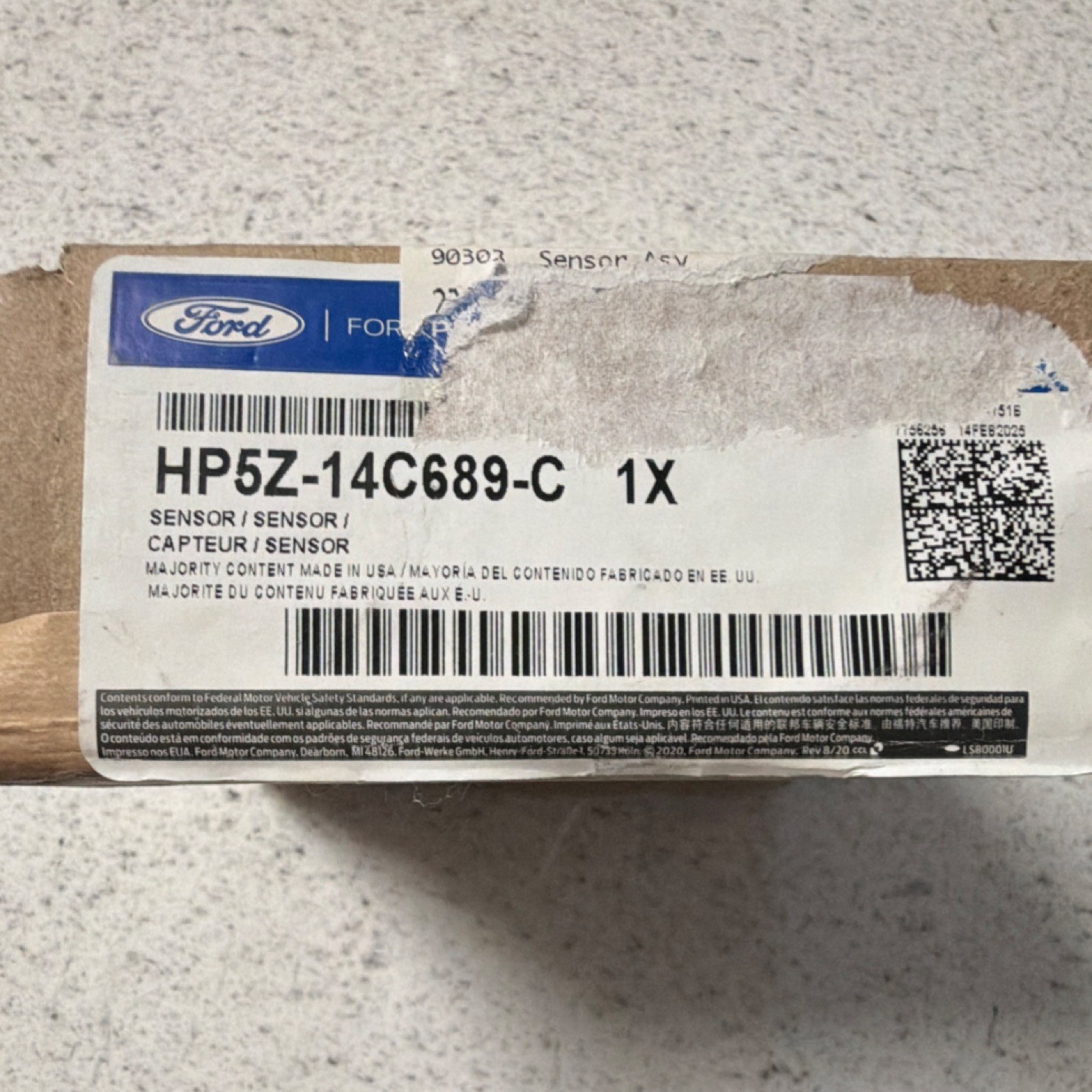 Genuine Ford Blind Spot Radar HP5Z-14C689-C