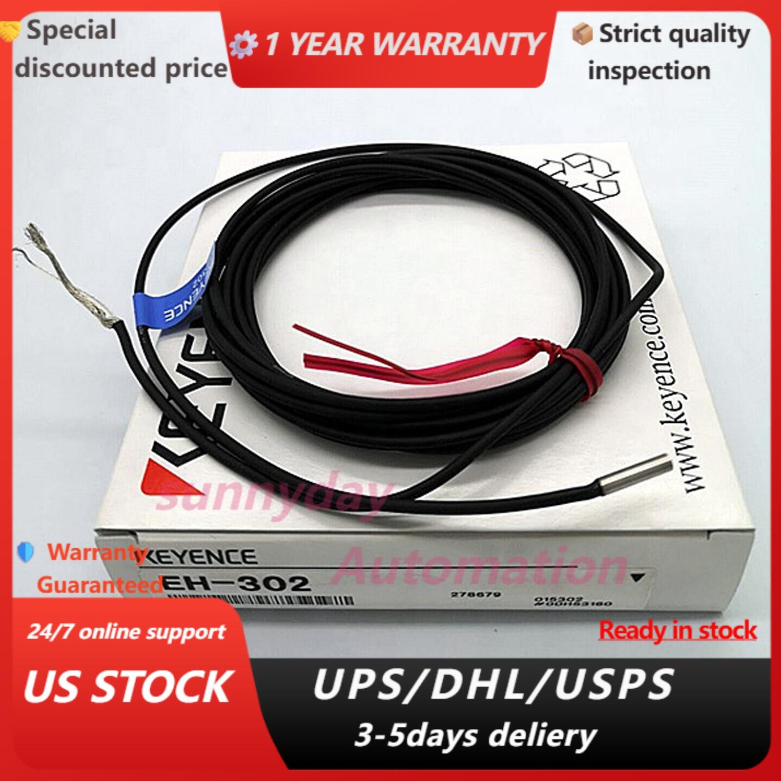 New In Box KEYENCE EH-302 Proximity Sensor  US Free TAX