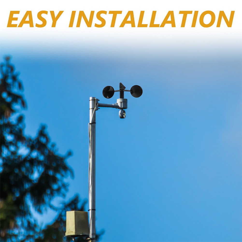 2 Pcs Wind Direction Indicator Anemometer Handheld Measurement Part Cup