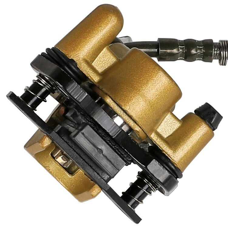 Go Kart ATV Quad Steering Spindle + 4 Stud Wheel Hub + Front Disc Brake Caliper