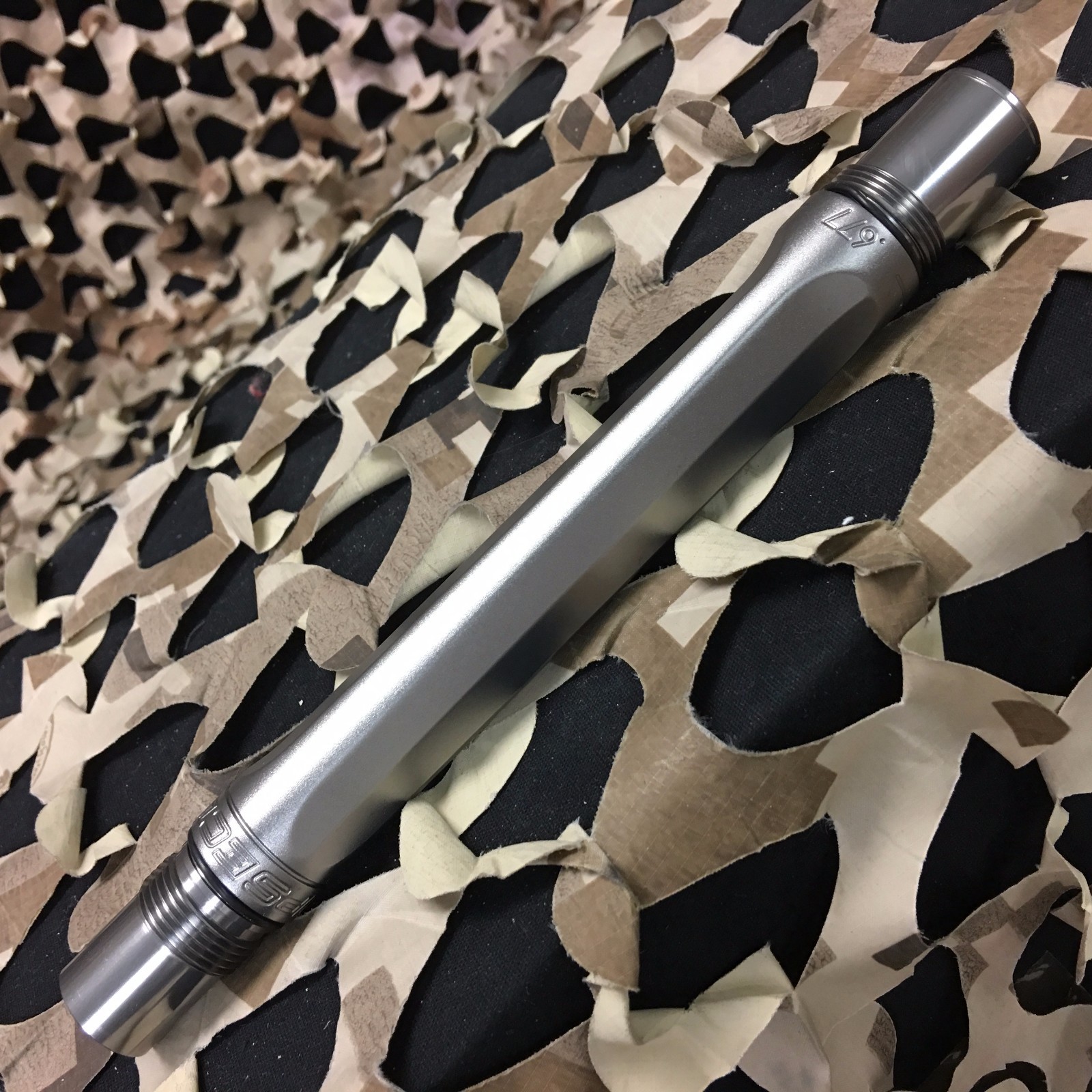 NEW Planet Eclipse Paintball Shaft5 Barrel Back - Medium Grey .677