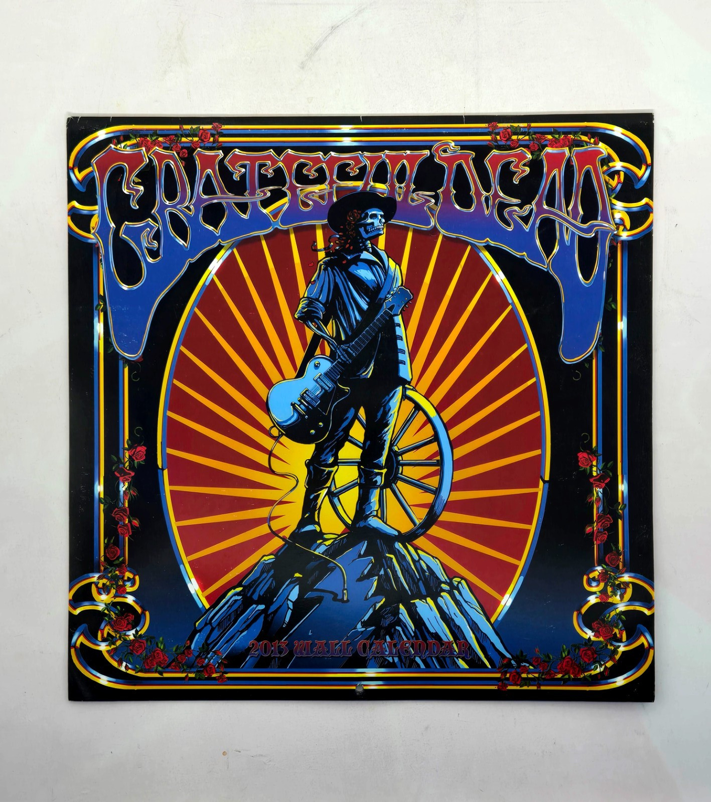 Grateful Dead 2013 Wall Calendar, Psychedelic Rock Art, Official Dead Production