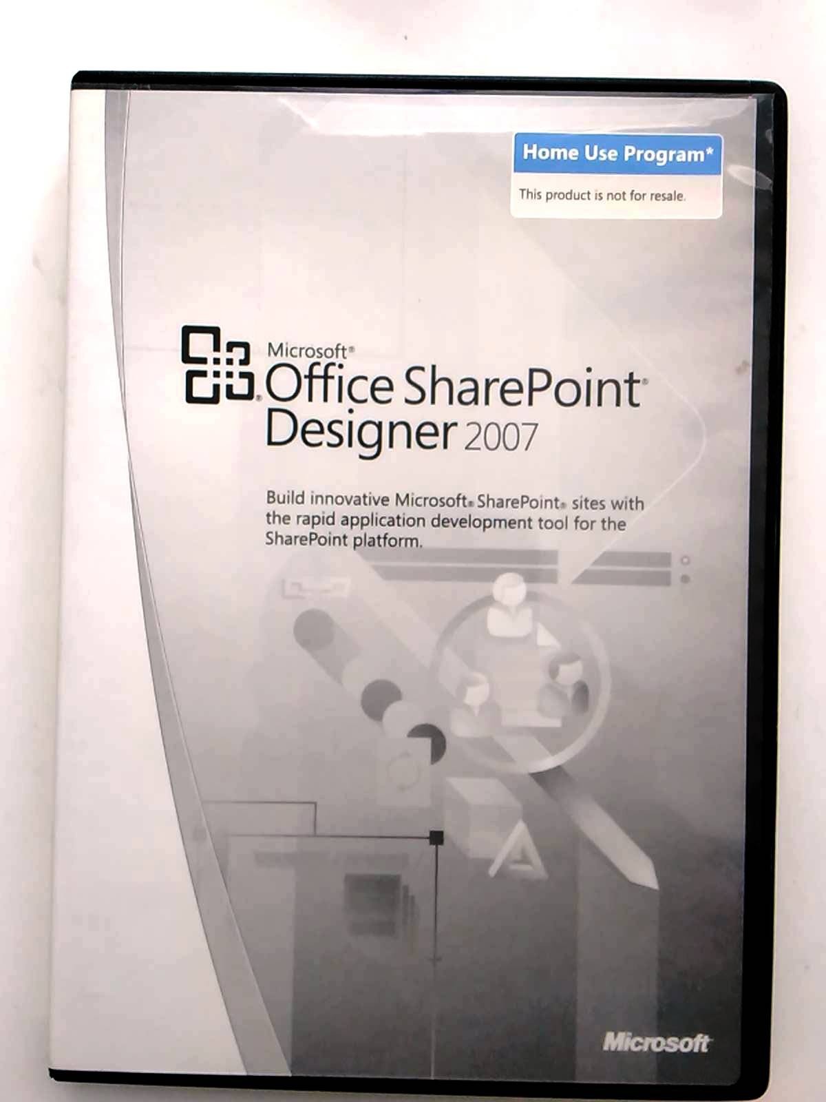 Microsoft Office SharePoint Designer 2007 w/ 5 Keys & License for 5 PCs
