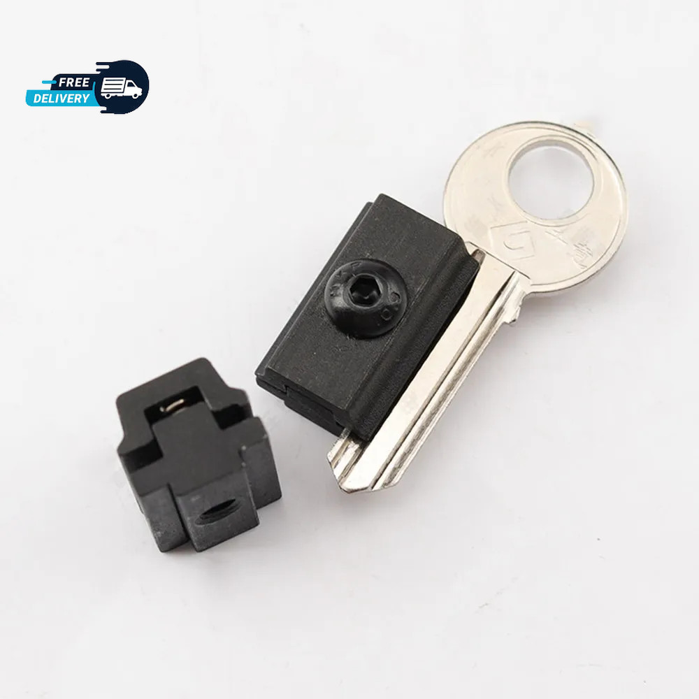 New Key Clamp 2pc Vertical Fixture Auxiliary Tooth Opening Locksmith Double-side