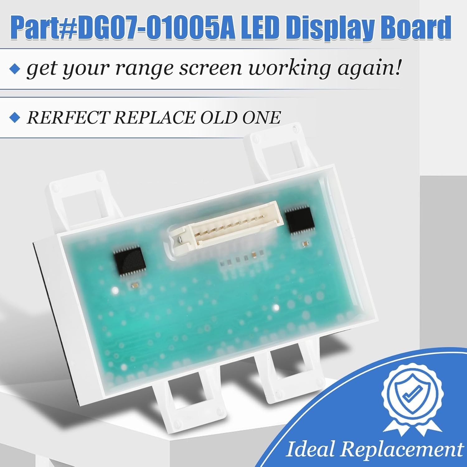 Upgraded DG07-01005A LED Display Board for Samsung Electric Range Models