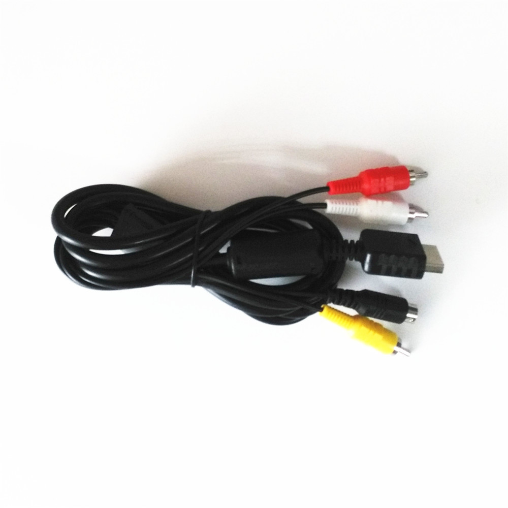 6 ft AV TV S-Video SAV Composite Cable For Sony PlayStation PS2 / PS3 System