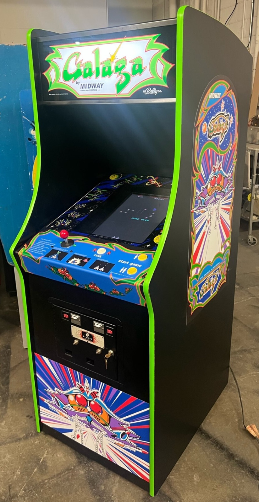 GALAGA ARCADE MACHINE by NAMCO (Excellent) *RARE*