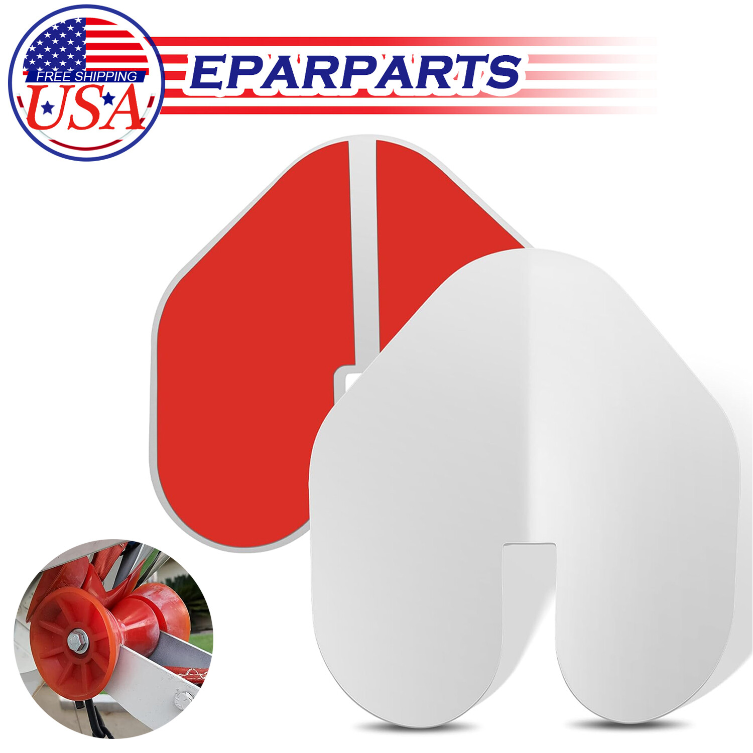 80638 Bow Guard with Notch Stainless Steel Boat Bow Protector (9 x 8.75'')