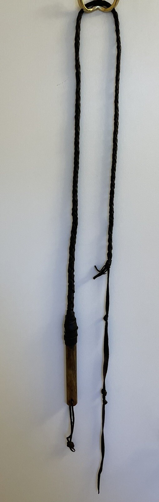 Vintage Leather Whip
