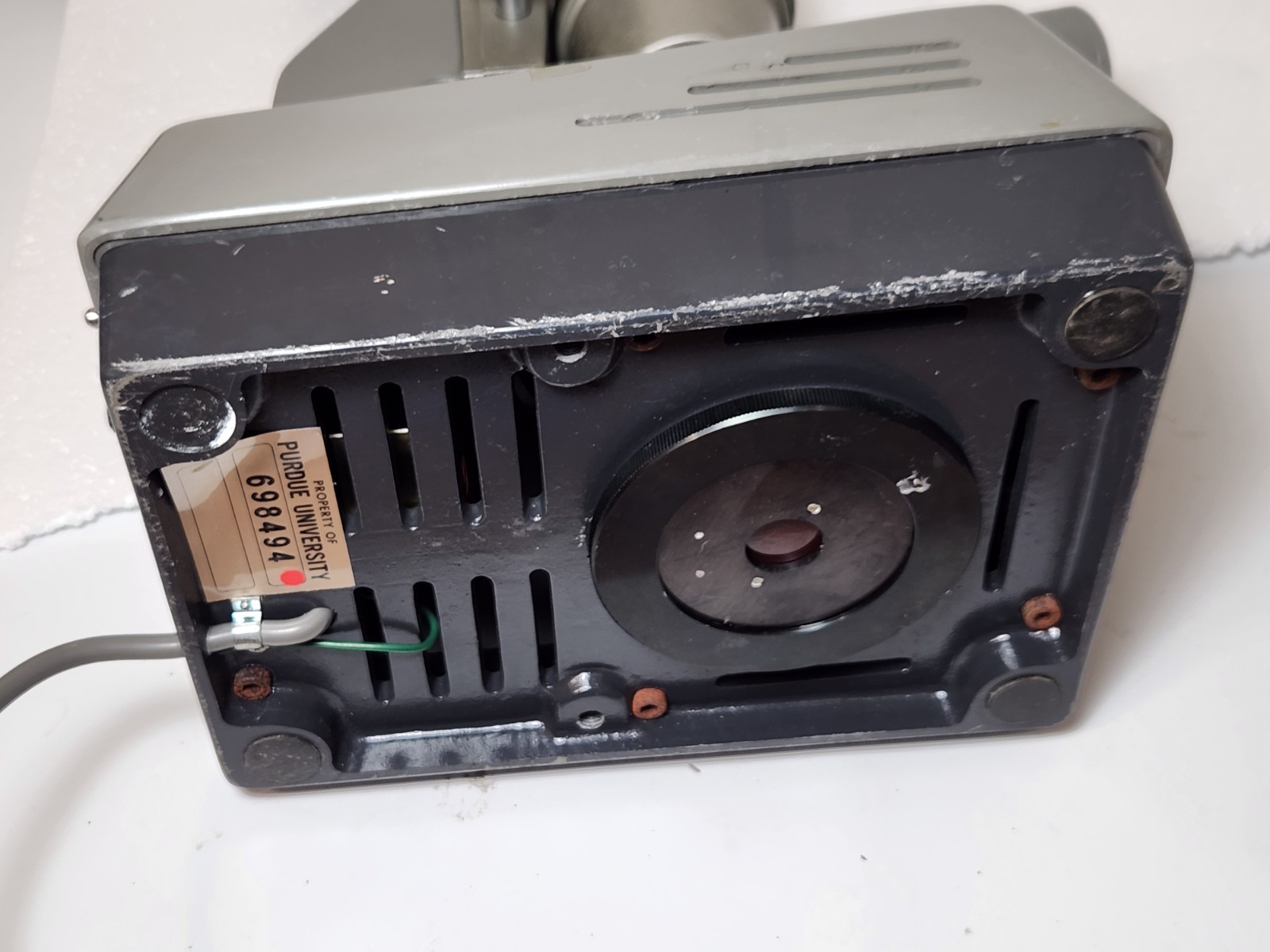 Vintage Olympus Tokyo JM Labratory Stereoscopic Microscope 222406 Working