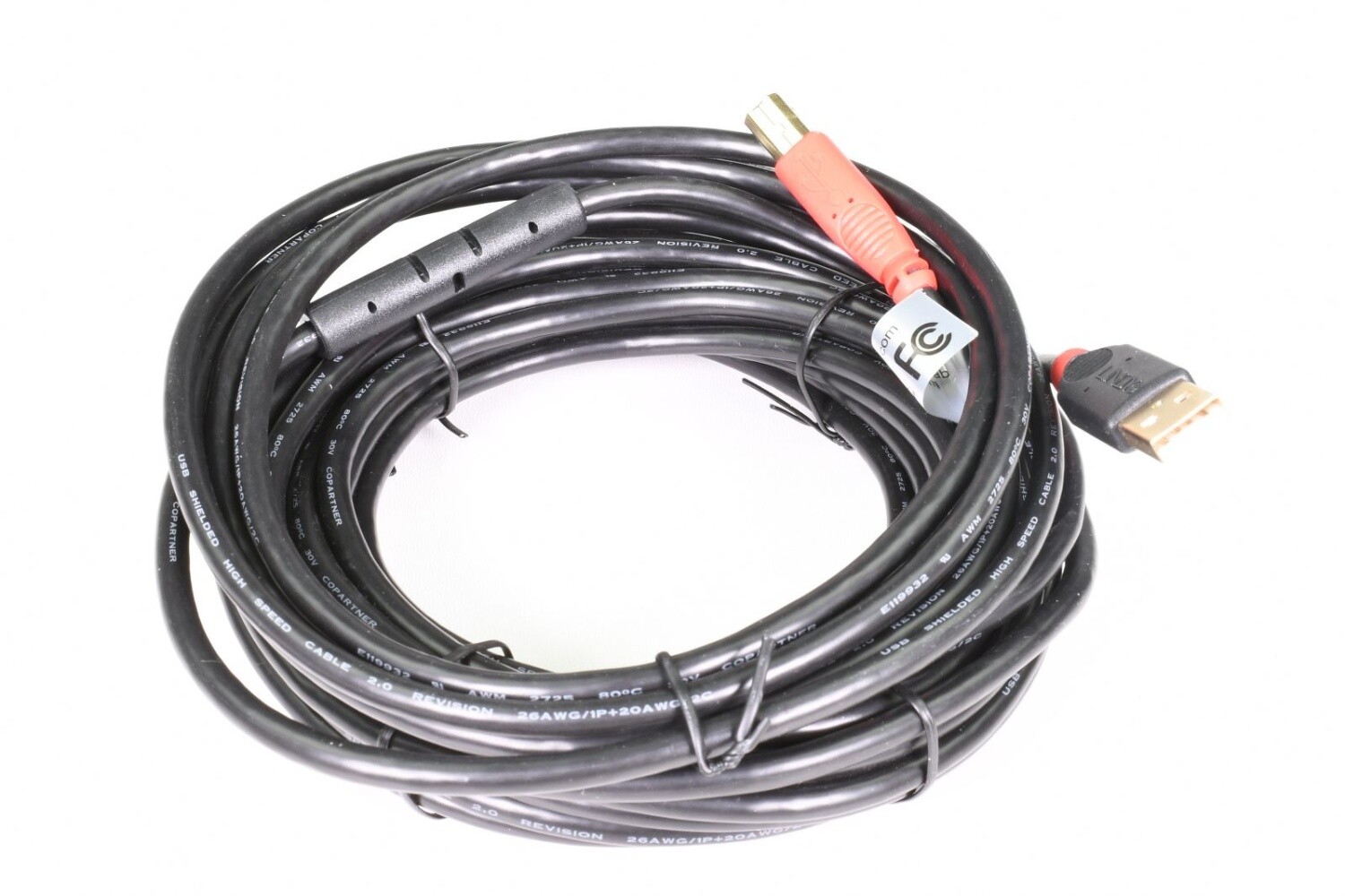 LINDY CONNECTION PERFECTION 42761, USB 2.0 A/B Active Cable, L=10m