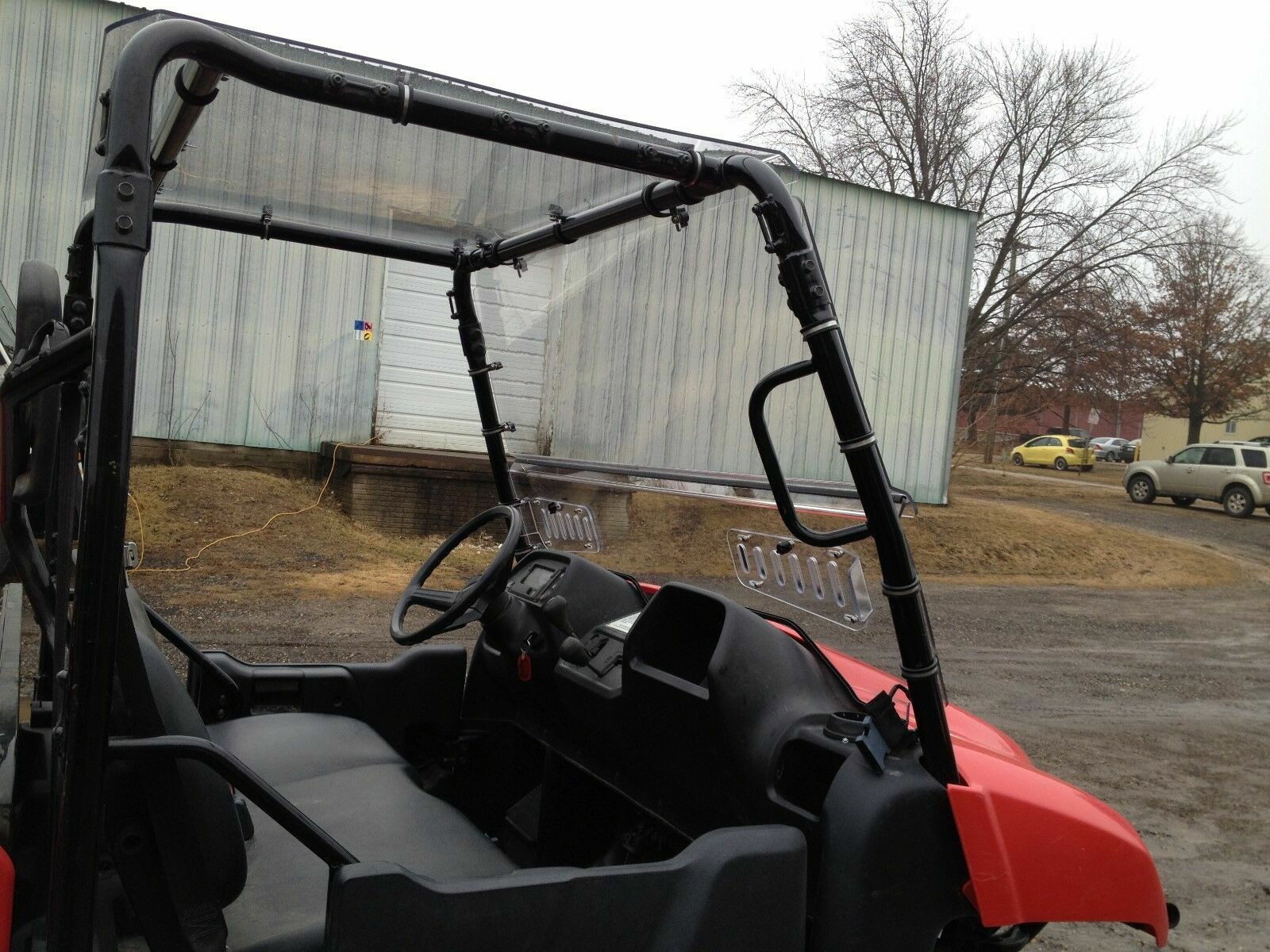 HONDA BIG RED 4X4 MUV700 2009-2013 MAX-FLO VENTED WINDSHIELD SALE!!!