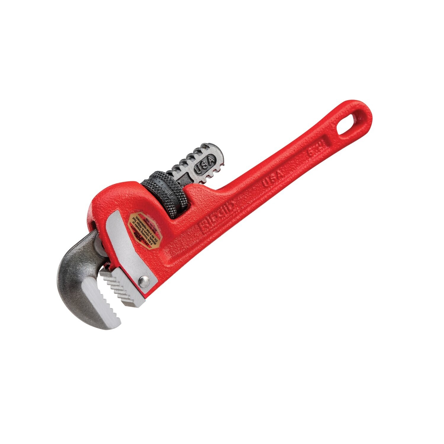 Ridgid 31000 Heavy-Duty Straight Pipe Wrench, 6"