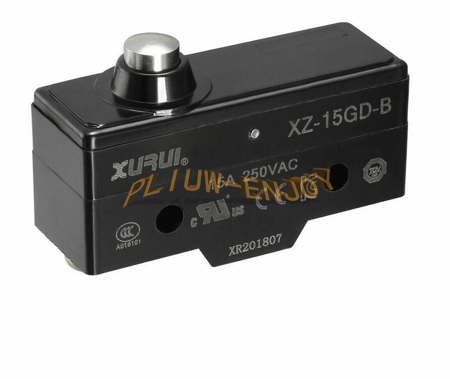 1PCS XURUI XZ-15GD-B Short Reed Snap Button Lever Type Microswitch NEW