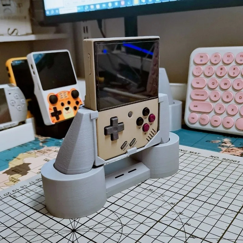 3D Printed Controller Holder Display Stand Handle Rack Grip For Miyoo Mini Plus