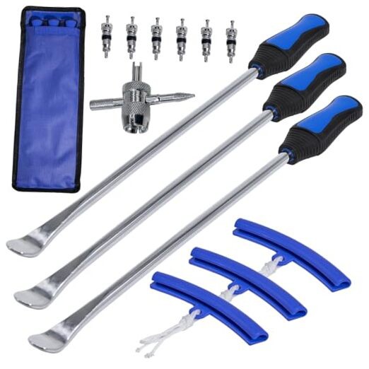 Y.A. LOTUS Tire Spoons 14.5IN, Steel Tire Changing Kit for Motorcycle Dirt