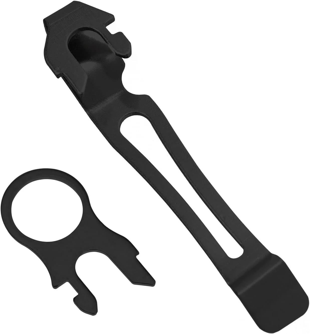 Quick-Release Pocket Clip+ Lanyard Ring Set Stainless Steel Quick Release Multi-