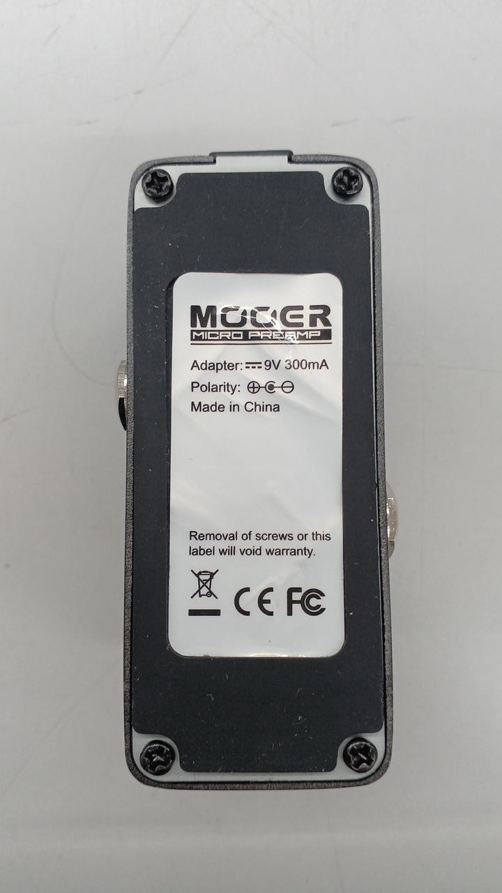 MOOER Micro PRE001 Preamp Pedal Compact, Used
