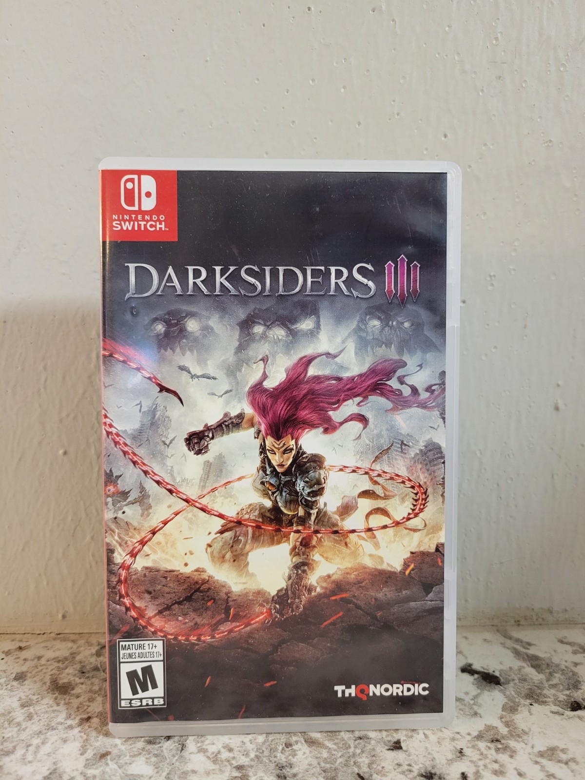 Darksiders III 3 (Nintendo Switch, 2021) CASE ONLY NO GAME FAST SAME DAY SHIP
