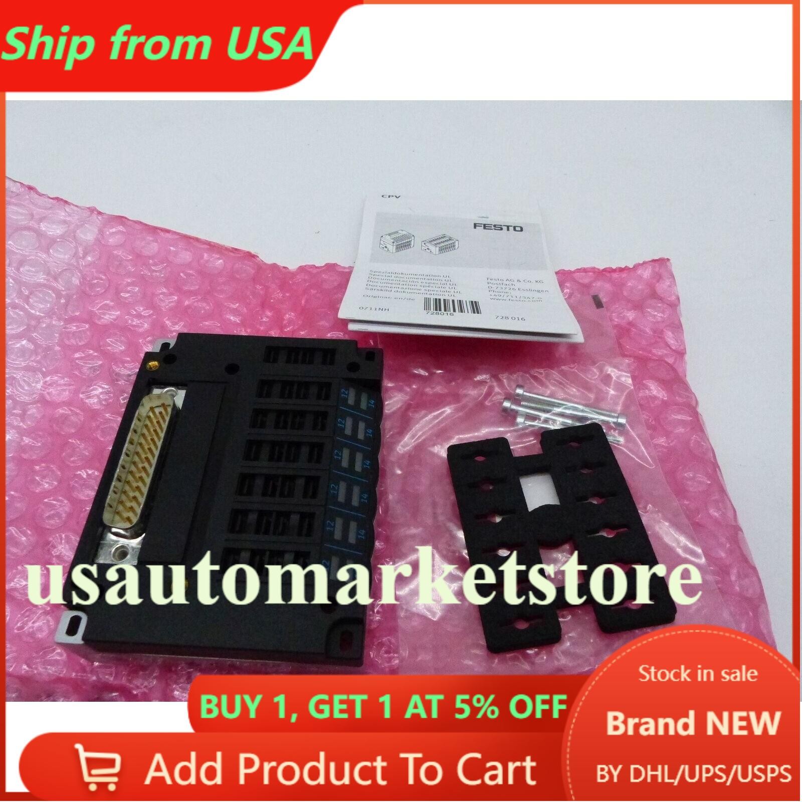 New CPV10-GE-MP-6 Festo 18254 Electrical interface Fast Shipping