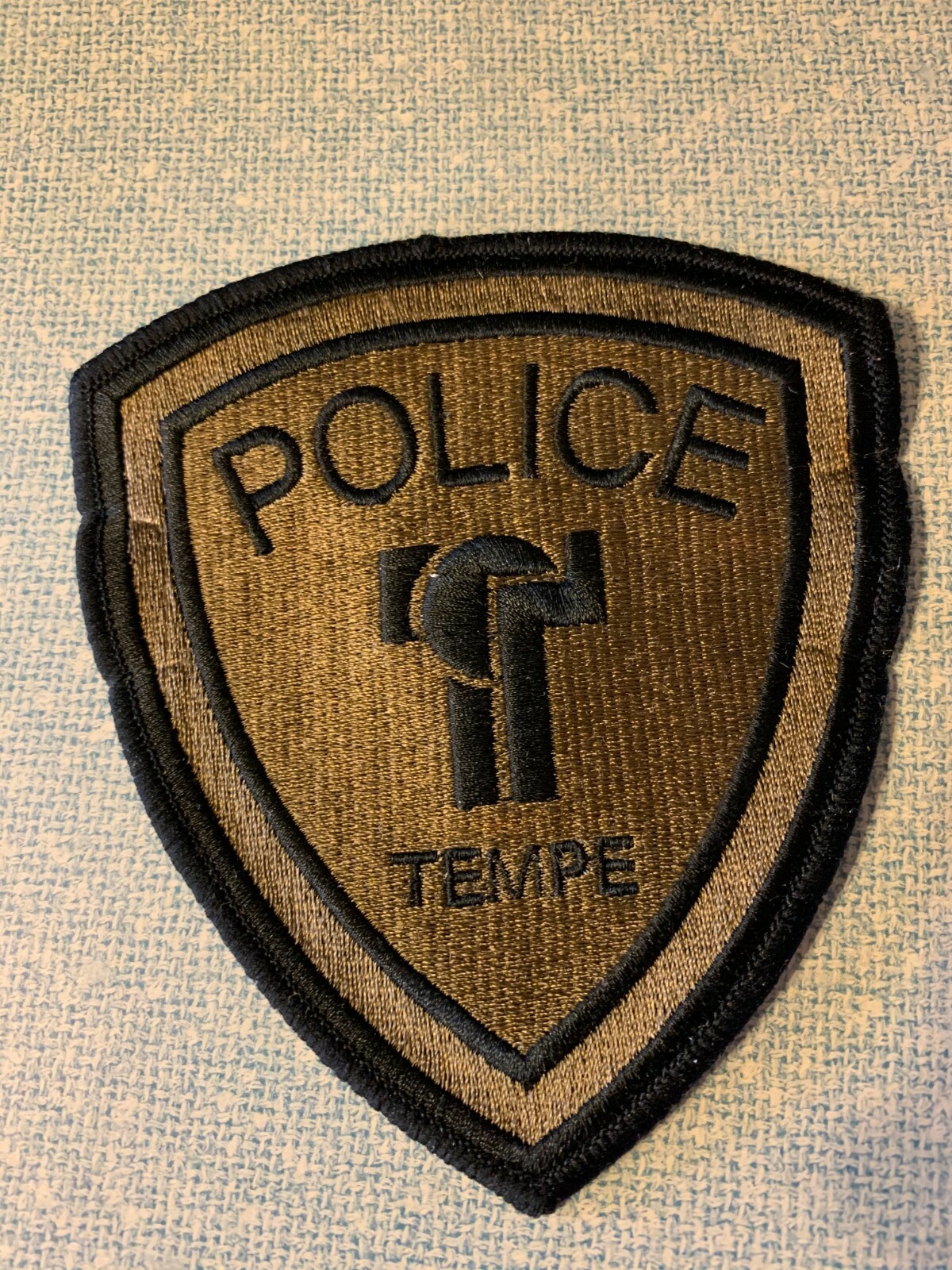 TEMPE ARIZONA POLICE PATCH SHOULDER SIZE 'NEW'